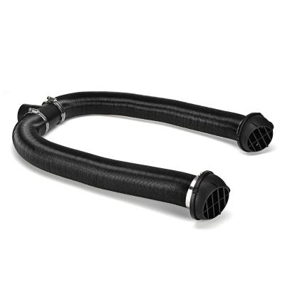 6075mm Car Heater Replacement Kits Air Diesel Parking Heater Ducting Air Vent Outlet Hose Tube Connector wHose Clips