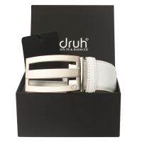 Druh/durเข็มขัดผู้ชายแฟชั่นgolfเข็มขัดลําลองสําหรับผู้ชายและผู้หญิงกีฬาเข็มขัดกอล์ฟอุปกรณ์กอล์ฟหนังวัวเข็มขัดหัวเข็มขัดของ