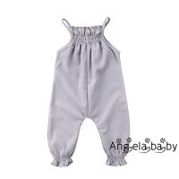 BAB-เด็กแรกเกิดทารกแรกเกิดเด็กผู้หญิงสายคล้องเสื้อผ้า Romper Jumpsuit ชุด Playsuit Sunsuit