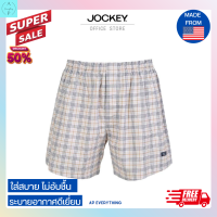 JOCKEY UNDERWEAR กางเกงบ็อกเซอร์ SLEEPWEAR รุ่น KU JKB689 BOXER สีน้ำตาล กางเกง บ็อกเซอร์ เสื้อผ้าผู้ชาย   บ็อกเซอร์ชาย  บ็อกเซอร์ชาย xl