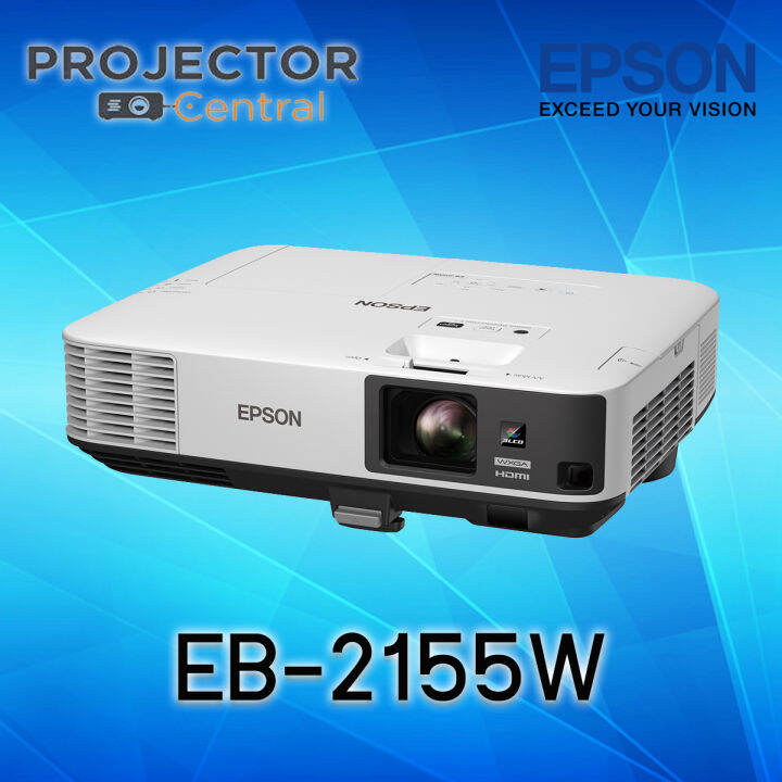 Epson EB 2155W LCD Projector 5 000 Ansi Lumens WXGA เครองฉายภาพโปรเจคเตอรเอปสน รน EB