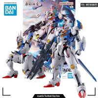 Bandai กลศาสตร์แบบดั้งเดิมชุดประกอบโมเดลแบบเต็มรูปแบบ XVX-016กันดั้มทางอากาศ1/100หุ่นประกอบตุ๊กตาขยับแขนขาได้อนิเมะหุ่นยนต์ของเล่นของขวัญสำหรับเด็กผู้ชาย