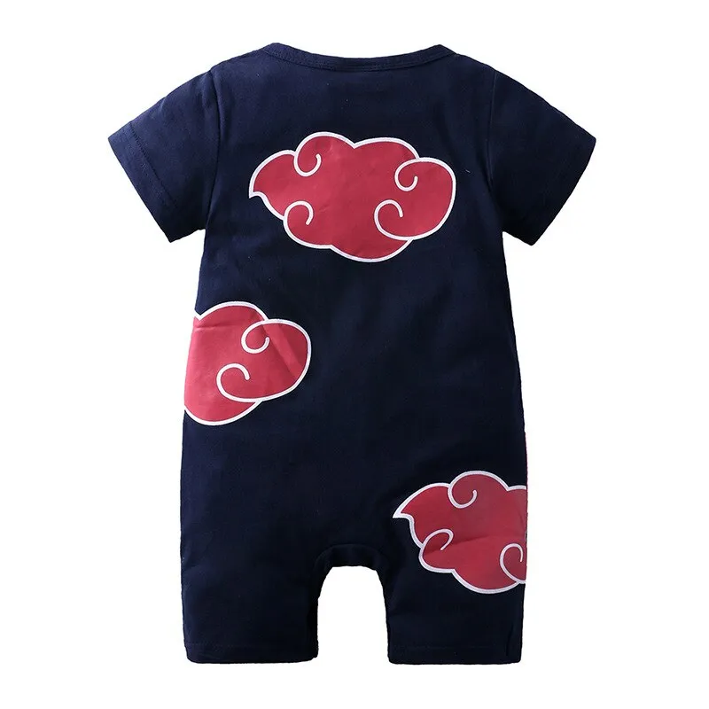 0-24M Baby Romper Boy Girl Anime Luffy Akatsuki Zoro Bodysuit Newborn Kids  Costume Summer Clothes Toddler One-Pieces Jumpsuit