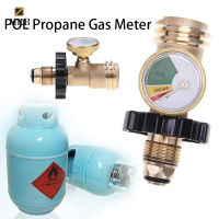 Universal Propane Tank Gauge Level Indicator Leak Detector Gas Pressure Meter For Camping Van Cylinder BBQ