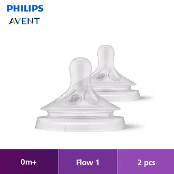 Philips Avent Natural Response Nipple Flow 1, 2 Pack, SCY961/02