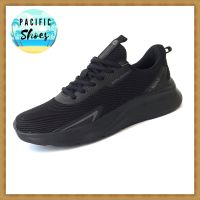 BAOJI รองเท้าผ้าใบชาย รุ่น BJM647 สีดำ รองเท้าผ้าใบสีดำ รองเท้าผู้ชาย by Pacific Shoes