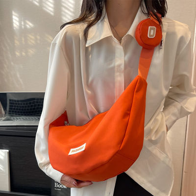 Large Capacity Bag For Women Summer 2022 New Trendy Korean Fashion Shoulder Bag Women Ins Fashion All-Matching Commuter Bag Women