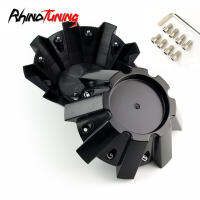 4pcs Set 214mm RDR01 Wheel Rim Center Caps Hub Black Finish Part CBRD1-1P Car Centre Cover Emblem