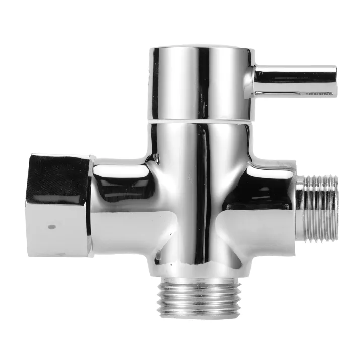 3Way Faucet Diverter Valve ห้องอาบน้ำ ชิ้นส่วนฝักบัวสำหรับหัวฝักบัวแบบ