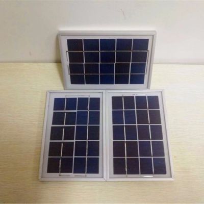 3W5W5V Multicrystalline silicon solar panel 3.7V Lithium Battery plus 5V Voltage Regulator Portable Mobile Phones Photovoltaic Module