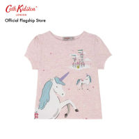 Cath Kidston Girls SS Unicorn Tshirt 2-3 y เสื้อ เสื้อแขนสั้น เสื้อแขนสั้นเด็ก เสื้อแคทคิดสตัน