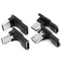 90 Degree USB Left Right UP Down Angled Micro 5pin Female to Micro USB Male Data Adapter To Mini USB Connector Plug Micro USB