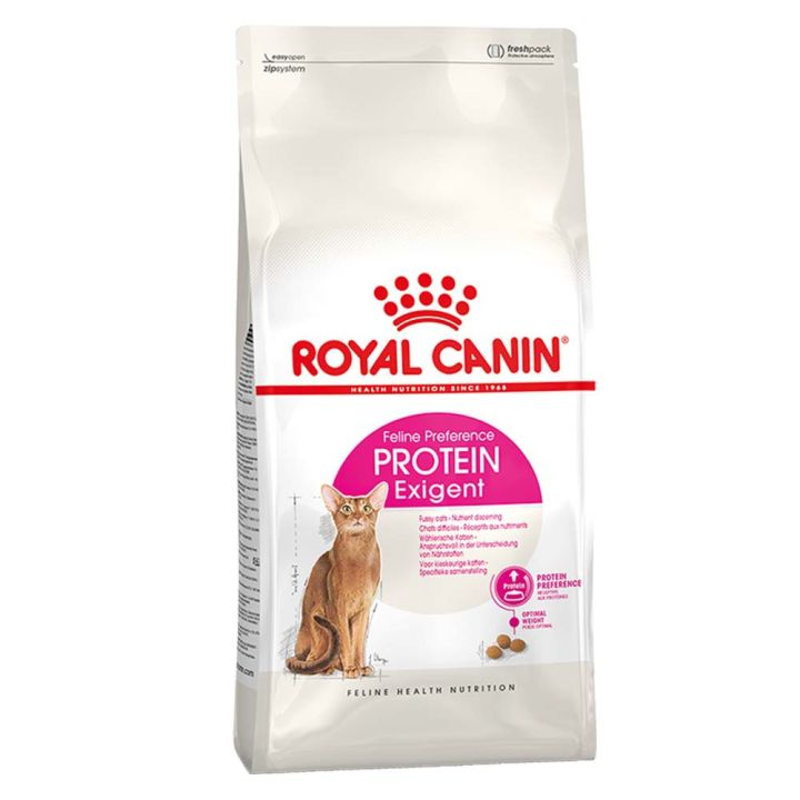 Royal Canin Protein Exigent 4kg อาหารแมวโต สูตรแมวกินยาก ช่างเลือก ชอบอาหารที่มีโปรตีนสูง