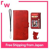 AQUOS เคส WISH3 AQUOS Wish 3เคส A302SH หนังสือคู่มือ SH-53D อะควอสคมชัด WISH 3เคสอะควอสคมชัด Wish SH-53D อะควอสคมชัด Wish3เคสโทรศัพท์น่ารักตัวละครเคสมือถือแมวยิ้มรอยยิ้มเคสป้องกันลายแมวแอนิเมชั่น...