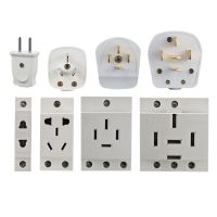 1Pcs AC30 380V Modular socket 10/16/25/32A Three Phase Four Wire 2/3/4/5 Anti-drop Plug Electric box rail power socket 220V