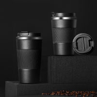 380510ml Stainless Steel Coffee Mug With Non-slip Car Travel Home Office Vacuum Thermal Tea Water Mugs Drinkware Cup Vacuum Cup