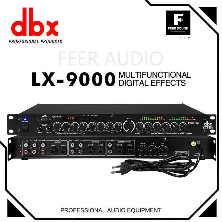 【COD】 (ready stock) DBX LX9000 Professional audio vocal microphone Pre