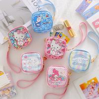 ✒∏✇ Cartoon Zipper Coin Purse Female Small Mini Cute Childrens Hand Carrying Bag Earphone Storage