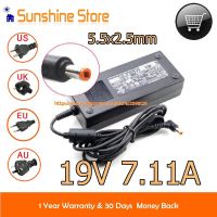 อะแดปเตอร์7.11A ของแท้เดลต้า19V ADP-135DB SADP-135EB B ที่ชาร์จ PA-1131-08สำหรับ Y650 Y550 IDEAPAD U330 Y730 Y710 U550 U450P L5100