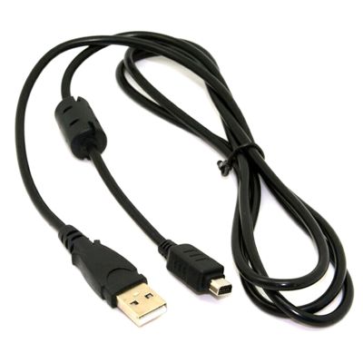 12Pin Camera USB Data Cord Cable for Olympus E-PL7 E-PL1/2/3/5/8 EM5 E-M10Ii EM1 CB-USB5 CB-USB6