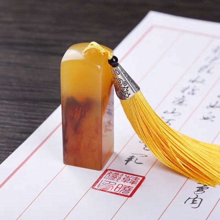 cod-chinese-painting-and-calligraphy-examination-grading-seal-cutting-name-signature-graduation-gift-resin-cow-yellow