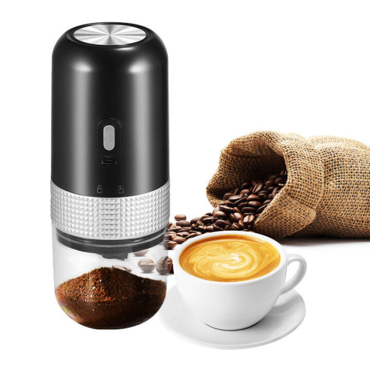 Electric Coffee Grinder, Ceramic Conical Burr Coffee Grinder, Large