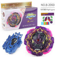 Beyblade B-206ระเบิดเครื่องกีดขวางลูซิเฟอร์ที่ผิดกฎหมายแบริ่ง Mobius-10ไจโรลูกข่างเด็กชายของเล่นด้วยสายรัด LR ปล่อยของขวัญวันเกิดเด็กใบมีด