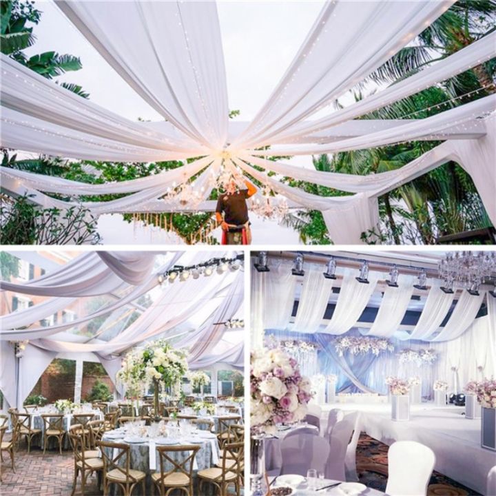 hotx-dt-wedding-ceiling-drapes-roof-canopy-arch-draping-fabric-gauze-curtain-for-ceremony-hotel-decoration