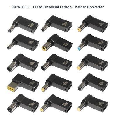 USB 100W ชนิด C ถึง Dc สายเชื่อมต่อสัญญาณพลังงาน USB C เพื่อปลั๊กอะแดปเตอร์พลังงานแล็ปท็อปอเนกประสงค์สำหรับโน๊ตบุ๊ค Lenovo Asus
