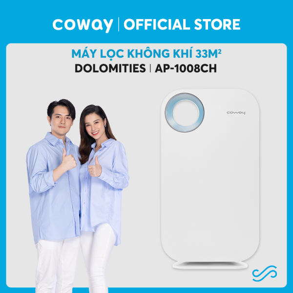 Máy lọc không khí Coway Dolomities AP-1008CH – Loại bỏ bụi bẩn, khử mùi, diệt khuẩn