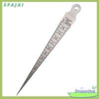 SFAJAI 1-15มม. สแตนเลสสตีลเชื่อม เมตริกและอิมพีเรียล กฎ Gap Gage เครื่องมือตรวจสอบหลุม เกจวัดความรู้สึก การวัดเทป