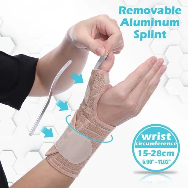 compression-thumb-wrist-brace-splint-support-breathable-adjustable-hand-protector-spica-stabilizer-pain-relief-sprain-wristbands