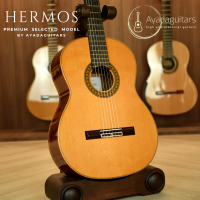 Ayada Guitars Model ‘HERMOS’ กีตาร์คลาสสิก/กีตาร์โปร่ง custom made (Cedar/Santos) แถมตะไบคริสตัล และผ้าเช็ดกีตาร์หนังเนื้อนิ่ม