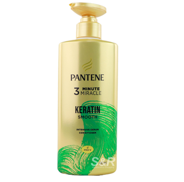 Pantene 3 Minute Miracle Keratin Smooth Conditioner 480mL Lazada PH