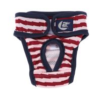 1pc Pet Diaper Sanitary Physiological Pants Dog Puppy Female Stripe Pattern Shorts Panties Menstruation Underwear Pet Clothes