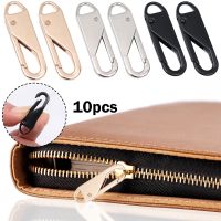 10pcs Universal Zipper Puller Instant Zipper Repair Kit Removable Zipper Slider DIY Sewing Repair Zipper Head for Bags Clothes Door Hardware Locks Fab