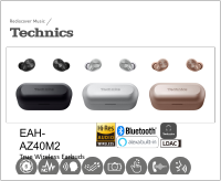 True Wireless Earbuds EAH-AZ40M2 หูฟังไร้สาย ระบบตัดเสียงรบกวน และ Bluetooth