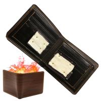 Magic Fire Wallet Leather Magic Money Clip for Magician Reusable Fire Magic Wallet and Credit ID Case for Women Magician and Men everybody