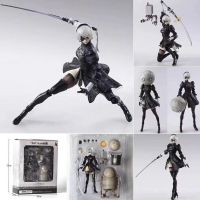 ฟิกเกอร์โมเดลอนิเมะ Aksi,2B อะนิเมะ Nier Automata Figurin Anime Dapat Dikoleksi Hadimainah Dekorasi Boneka