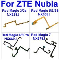 Power Volume Flex สำหรับ ZTE Nubia Red Magic 3S NX629J 5S 5G NX659J 6 6Pro NX669J 7 NX679J 7 Pro อุปกรณ์ควบคุมเสียงเพาเวอร์ NX709J