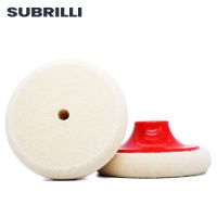 4inch Wool Felt Gloss Buffing Pad Polishing Wheel M14 Angle Grinder Wool Disc For Car Waxing Metal Marble Glass Jewelry Abrasive