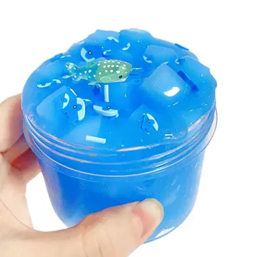 60ml DIY Fluffy Slime Toys Foam Putty Soft Clay Antistress Light Flavor  Charms for Slime kit