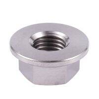 M10 X 1.25 Mm TC4 Titanium Ti Flanged Nut untuk Sekrup SCREW-Fastener CNIM Hot