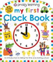 สินค้าใหม่ลิขสิทธิ์แท้ MY FIRST CLOCK BOOK (PRIDDY LEARNING)