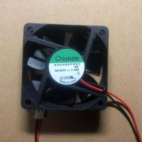 For JZ KD2406PHS2 6015 24V 1.3W 6cm magnetic suspension IPC mute fan