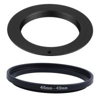 46mm to 49mm Camera Filter Lens 46mm-49mm Step Up Ring Adapter &amp; Super Slim Lens Adapter Ring for M42 Lens and Sony NEX E Mount NEX-3 NEX-5 NEX-5C NEX-5R NEX6 NEX-7 NEX-VG10