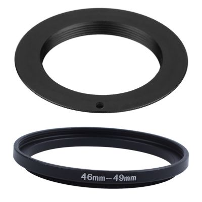 46mm to 49mm Camera Filter Lens 46mm-49mm Step Up Ring Adapter & Super Slim Lens Adapter Ring for M42 Lens and Sony NEX E Mount NEX-3 NEX-5 NEX-5C NEX-5R NEX6 NEX-7 NEX-VG10