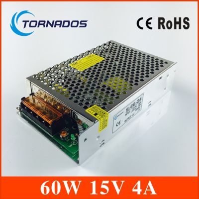 【hot】☃ 60W 15V power supply 15v 4A suply 60w led unit ac dc converter for cnc strip (S-60-15)