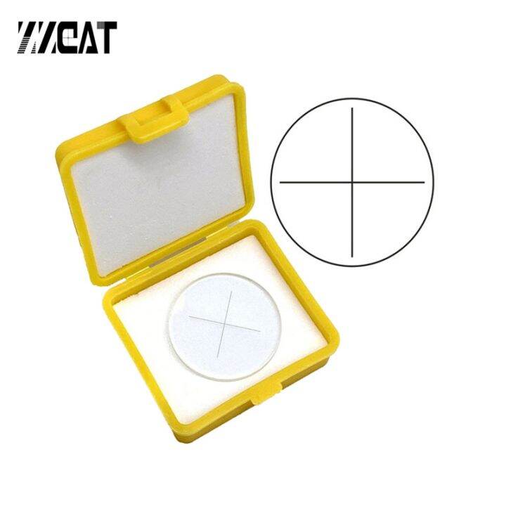 937-crosshair-graticule-value-cruciform-plate-external-internal-micrometer-graticule-microscope-reticle