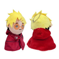 16 ซม. Trigun Stampede Plush Vash the Stampede ตุ๊กตาการ์ตูนตุ๊กตาของเล่นของขวัญวันเกิดสำหรับเด็ก-Deuerir